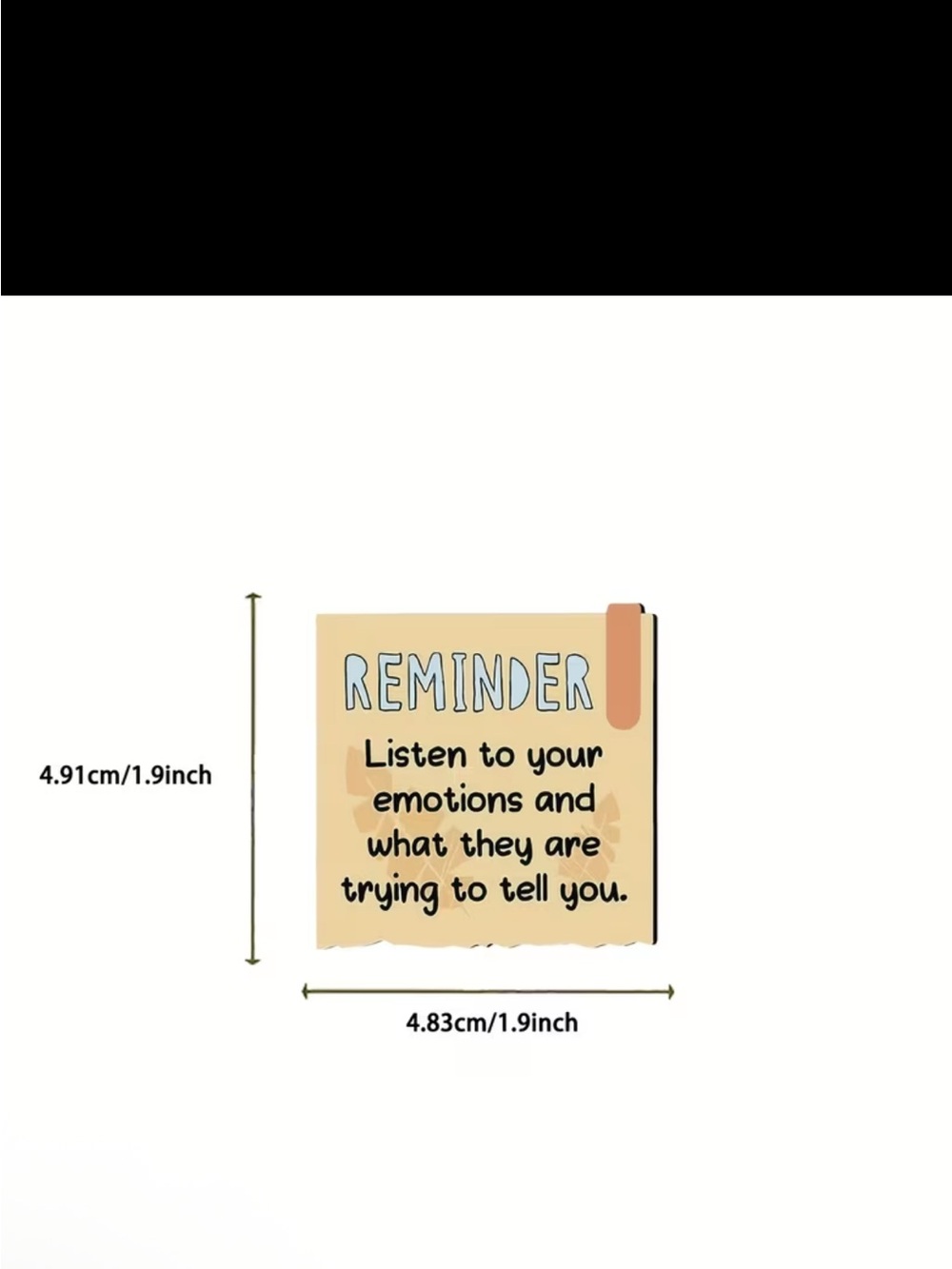 50 Pc Inspirational Self Care Motivational Quote Sticker Pack NEW - Picture 3 of 5
